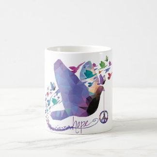 De Café Esperança para a paz - caneca