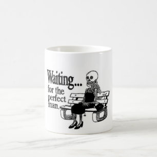 De Café Esperando a caneca perfeita do homem