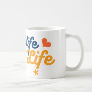 De Café ESPOSA FELIZ, caneca FELIZ da VIDA: Clássico