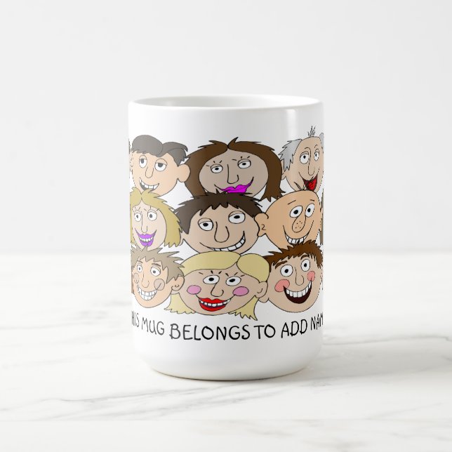 De Café Esta Caneca Pertence A Adicionar Nome (Centro)