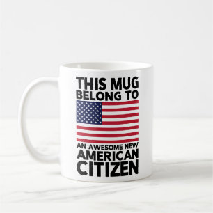De Café Esta Caneca Pertence a um Incrível Novo Cidadão Am