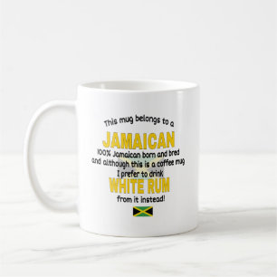 De Café Esta Caneca Pertence A Um Jamaicano. Jamaica