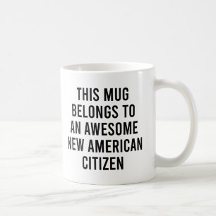 De Café Esta caneca pertence a um novo e incrível cidadão