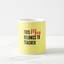 Esta Caneca Pertence Ao Professor