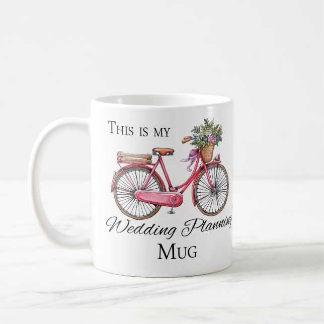 De Café Esta é minha caneca do planeamento do casamento, (Esquerda)