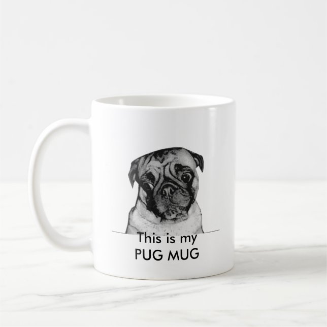 De Café Esta é minha CANECA do PUG (Esquerda)