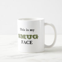 Esta é minha caneca soberbo da cara