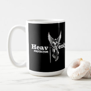 De Café Estampa Anjo - Heavenly Protector - Caneca