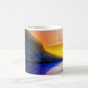 De Café Estão aqui caneca