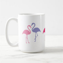Estatuagens Flamingo Grandes 15 oz. Caneca