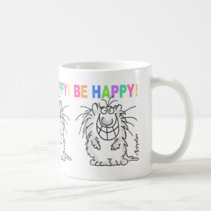 De Café ESTEJA FELIZ! caneca