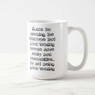 De Café Estereótipo Bonito Caneca Divertida