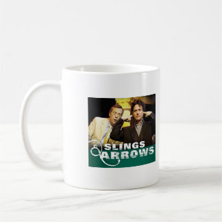 De Café Estilingues e caneca das setas