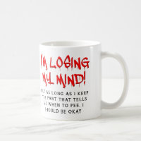 Estou Perdendo Minha Cabeça Caneca Divertida