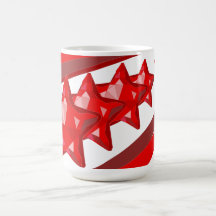 Estrelas do Natal da caneca