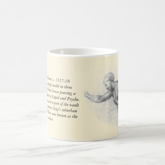 De Café Estudo para os 3 Graces - caneca Raphael (Centro)