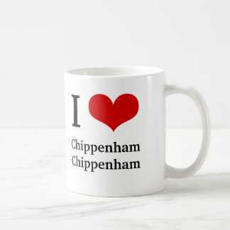 De Café Eu amo a caneca