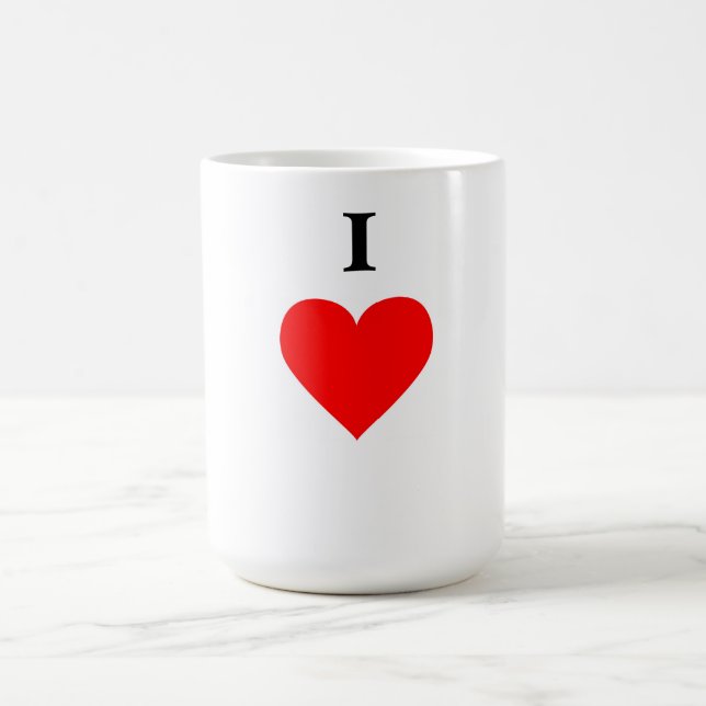 De Café Eu amo… a caneca (Centro)
