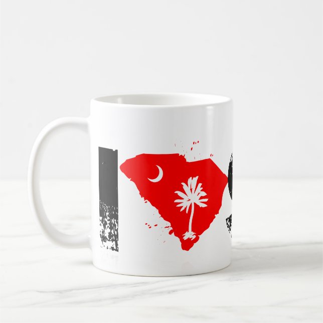 De Café Eu amo a caneca do SC! (Esquerda)