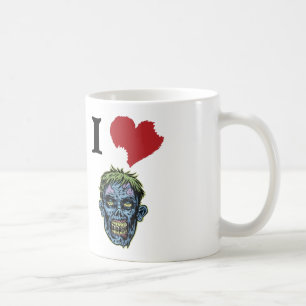 DE CAFÉ EU AMO A CANECA DOS ZOMBIS