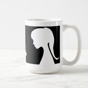 De Café Eu amo minha caneca do gato