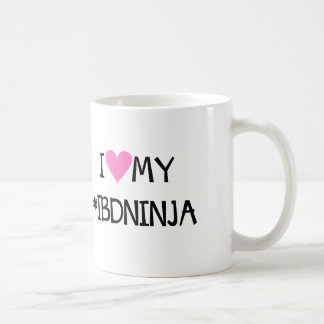 De Café EU AMO MINHA caneca do #IBDNINJA