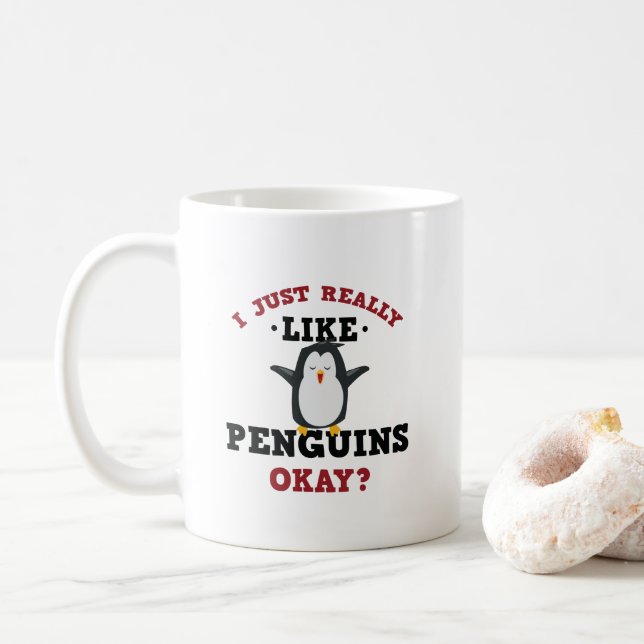 De Café Eu apenas gosto realmente da caneca das citações (Com Donut)