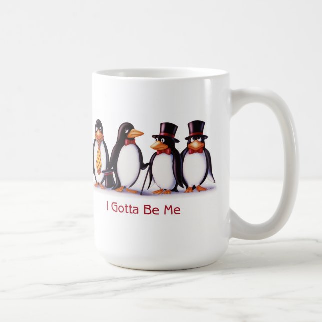 De Café Eu consegui ser mim caneca (Direita)