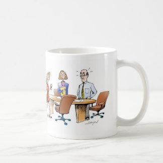De Café Eu deio a caneca bonito das agências publicitárias