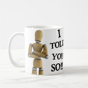 De Café Eu disse-lhe assim - a caneca