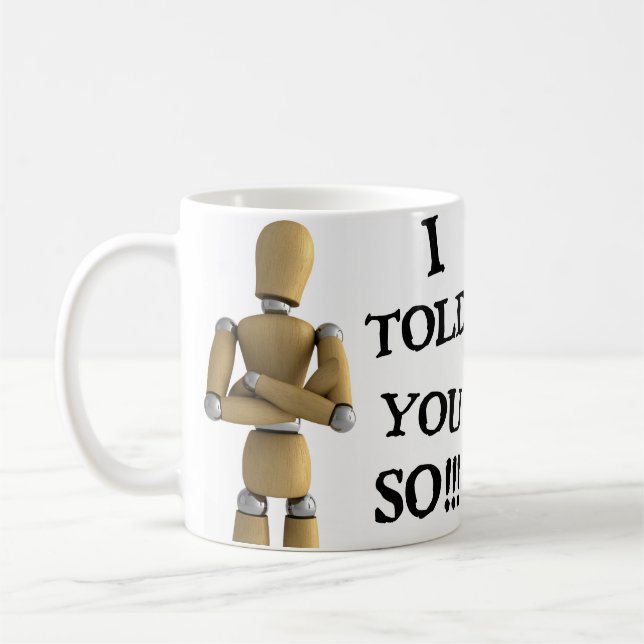 De Café Eu disse-lhe assim - a caneca (Esquerda)