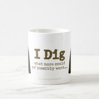 De Café Eu escavo a caneca