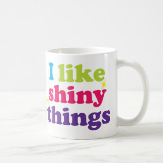 De Café Eu gosto da caneca brilhante das coisas