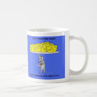 De Café Eu movi sua caneca do queijo