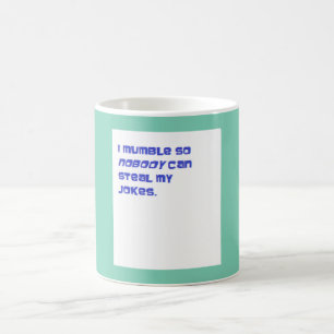 De Café Eu murmuro a caneca