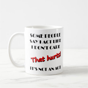 De Café Eu Não Me Importo Não É Uma Caneca Divertida