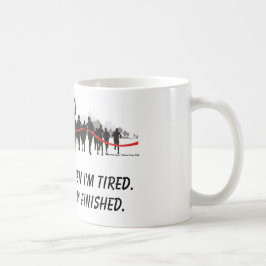 De Café Eu não paro quando eu sou caneca cansado do