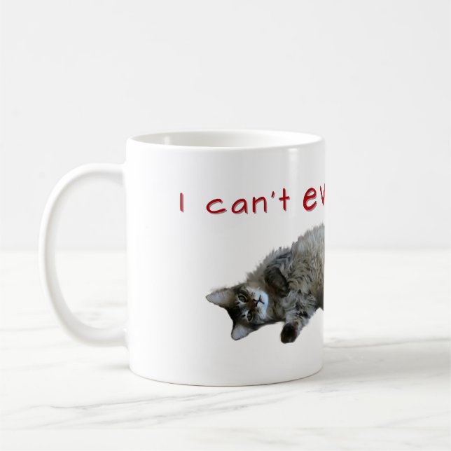 De Café Eu nem consigo, agora, comer caneca (Esquerda)