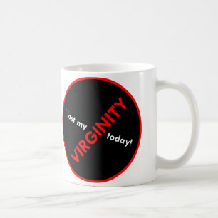 De Café Eu perdi minha virgindade hoje! Caneca