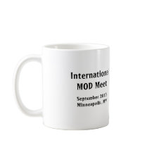 "Eu preciso caneca da reunião da modificação do