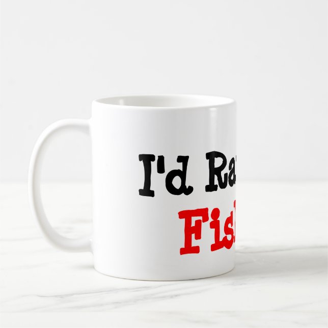 De Café Eu preferencialmente estaria pescando a caneca (Esquerda)