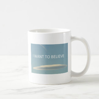 De Café "Eu quero acreditar" a caneca do divertimento