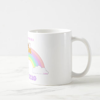 De Café Eu quero ser uma caneca do unicorg