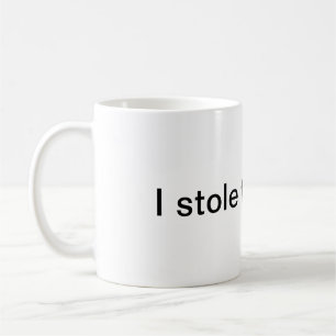 De Café Eu roubei esta caneca