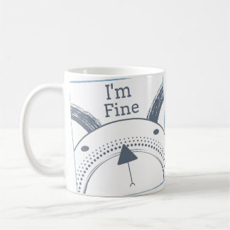 De Café Eu sou caneca fina. presente do apoio | da
