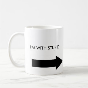De Café Eu sou COM CANECA ESTÚPIDA