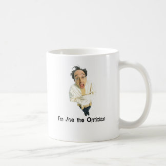 De Café Eu sou Joe a caneca do óptico
