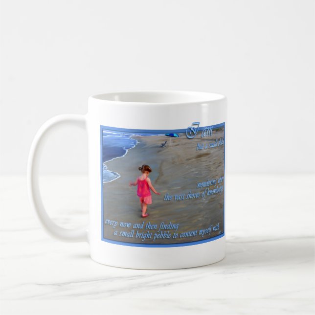 De Café Eu sou mas uma criança pequena…  Caneca (Esquerda)