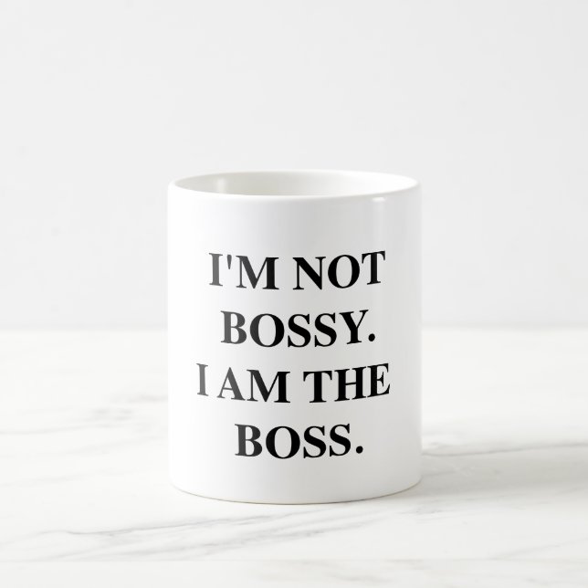 De Café Eu sou o chefe. Caneca (Centro)