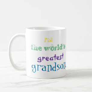 De Café Eu sou o grande neto do mundo. caneca